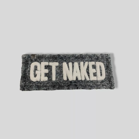 VCNY Home NWT Other - Vcny Home Get Naked Statement Bath Rug, 24" X 60" - Charcoal